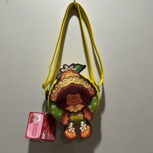 Loungefly Strawberry Shortcake Orange Blossom Figural Crossbody Bag New with tag